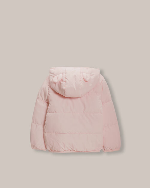 Chamarra Hoodie Acolchada Rosa